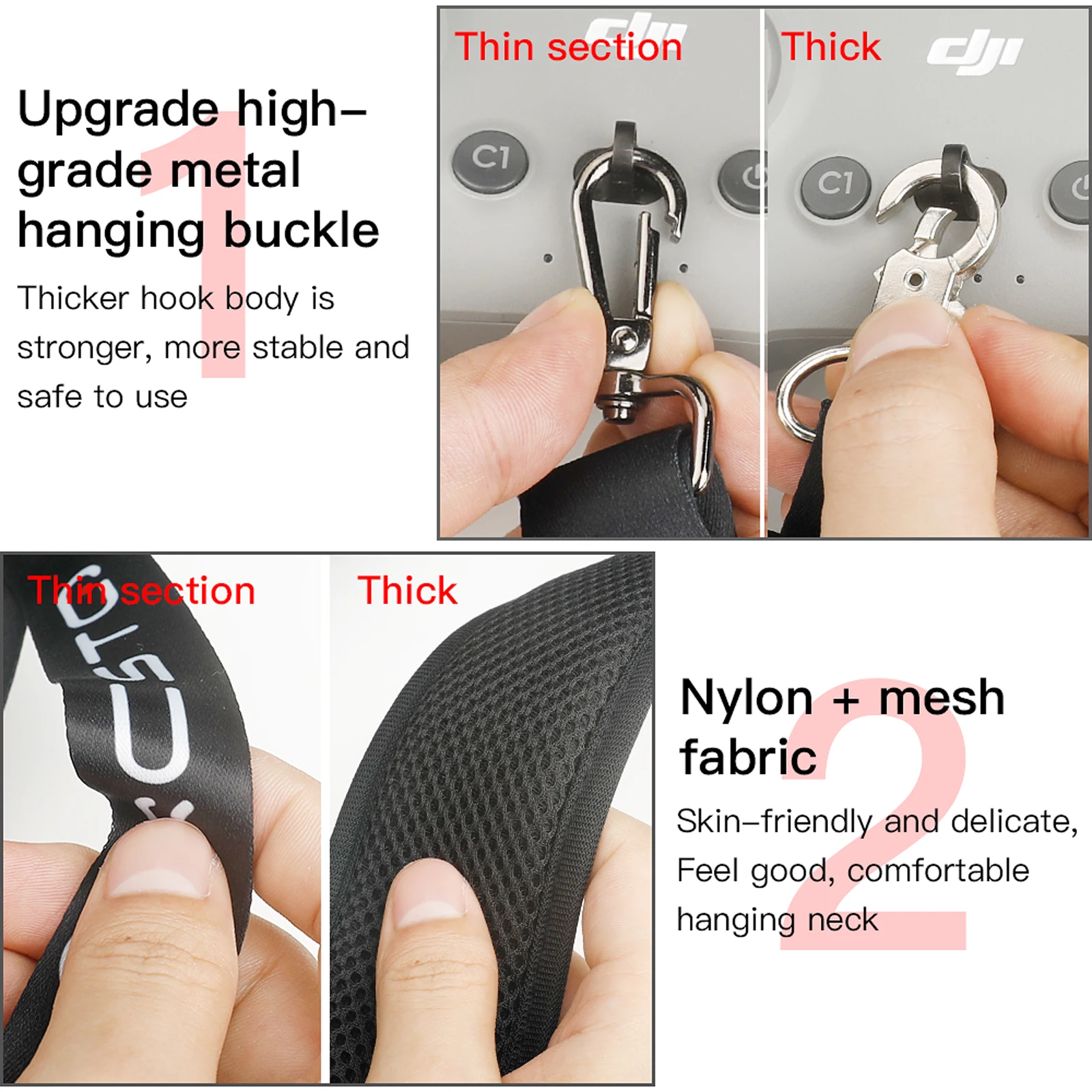Cordón para Dron DJI Avata, co - Drone Neck Strap reseña y precio