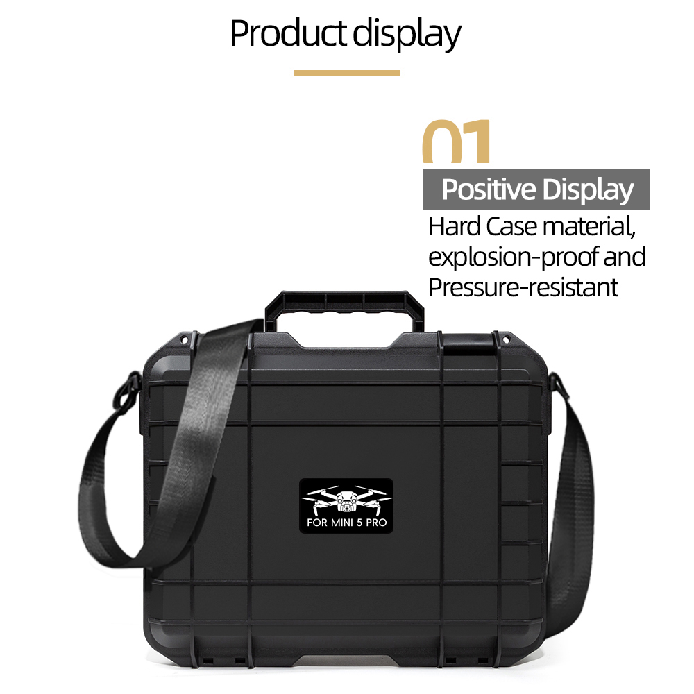 Funda para DJI Mini 5 Pro, fun - Drone Carrying Case reseña y precio
