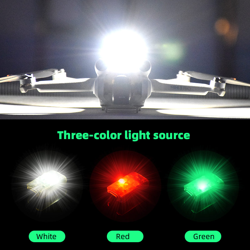 Mini luz estroboscópica para D - Drone Strobe Light reseña y precio