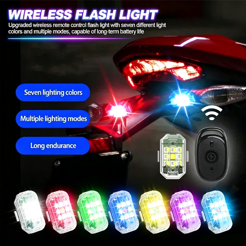 Luz estroboscópica LED inalámb - Drone Beacon Light reseña y precio