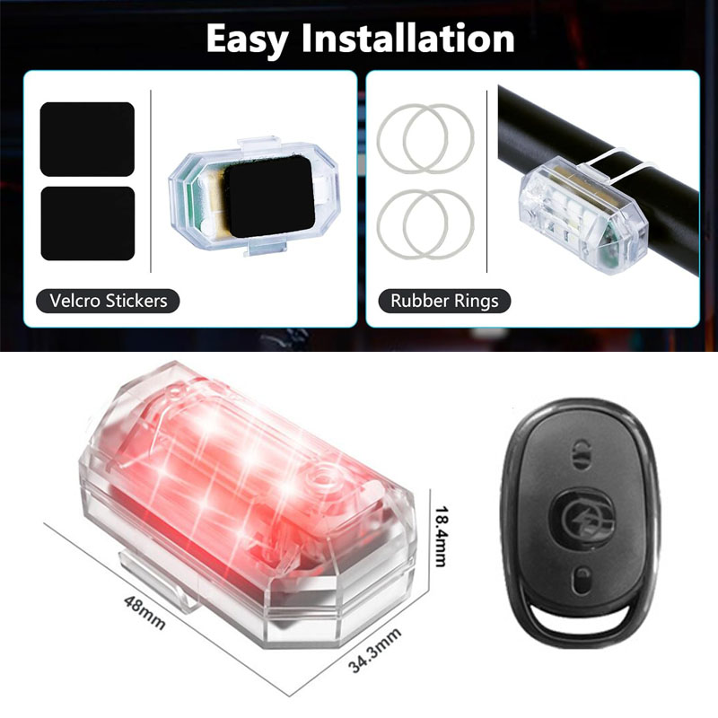 Luz estroboscópica LED inalámb - Drone Beacon Light reseña y precio