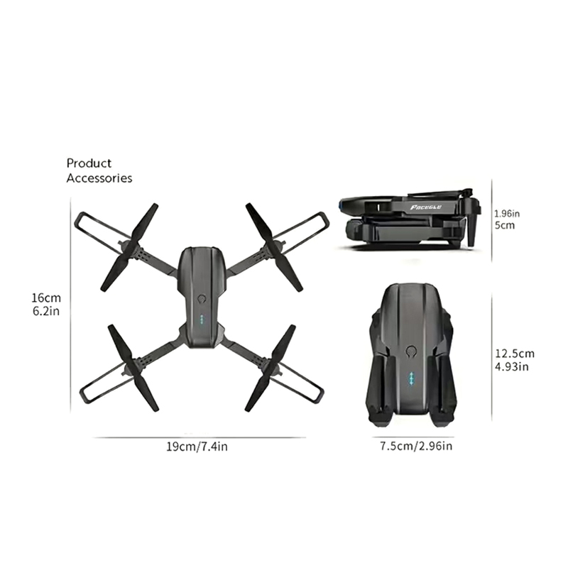 FACEGLE UAV E99 Nova, Mini Dro - Drone Remote Controller Lanyard reseña y precio